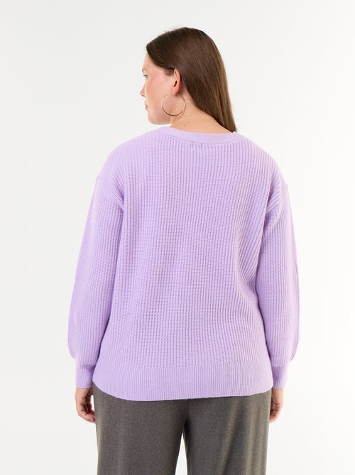 Cardigan de decote em V - Kiabi Cardigan de decote em V - Kiabi
