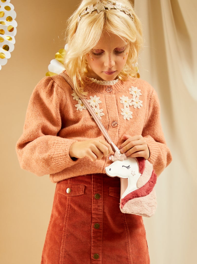 Cardigan de malha BRANCO - Kiabi