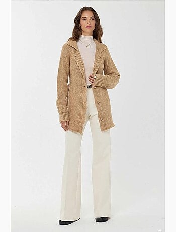Cardigan de malha com botões hiccup