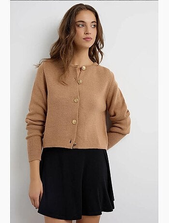 Cardigan de malha com botões hiccup