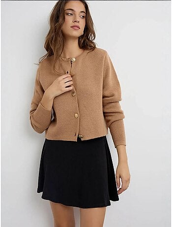 Cardigan de malha com botões hiccup