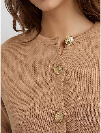 Cardigan de malha com botões hiccup