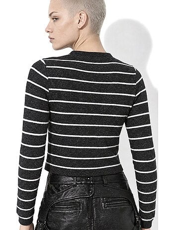 Cardigan de malha feminino busem