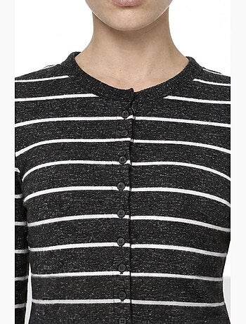 Cardigan de malha feminino busem