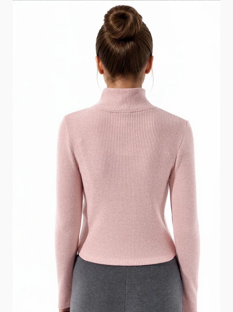 Cardigan de malha feminino busem Rosa - Kiabi