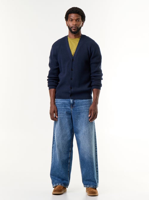 Cardigan de malha grossa - Kiabi