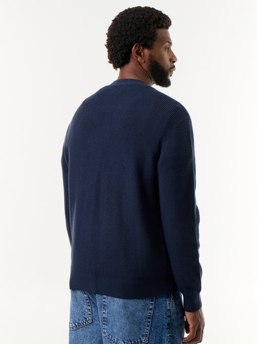 Cardigan de malha grossa - Kiabi