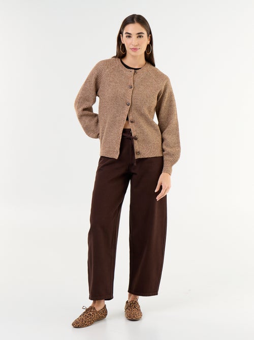 Cardigan de malha grossa - Kiabi Cardigan de malha grossa - Kiabi
