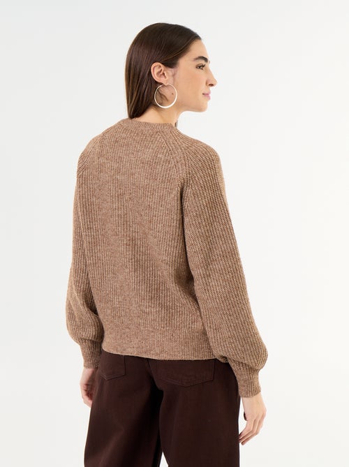 Cardigan de malha grossa - Kiabi Cardigan de malha grossa - Kiabi