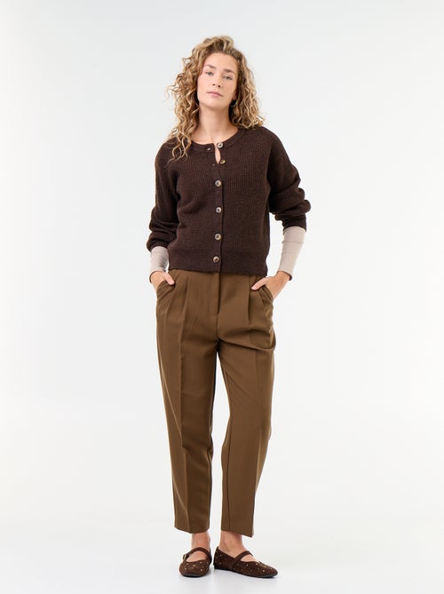 Cardigan de malha grossa - Kiabi Cardigan de malha grossa - Kiabi