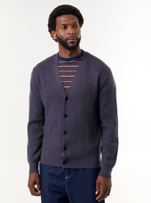 Cardigan de malha grossa - Kiabi Cardigan de malha grossa - Kiabi