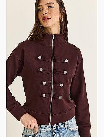 Cardigan de malha mulher lucci