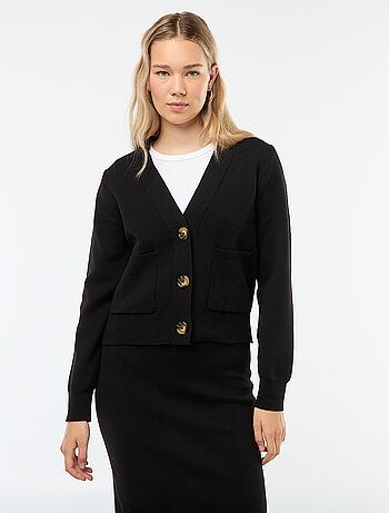 Cardigan de malha otomana