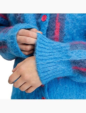 Cardigan de malha para mulher