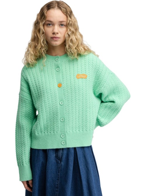Cardigan de malha para mulher - Kiabi Cardigan de malha para mulher - Kiabi