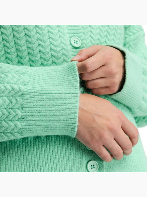 Cardigan de malha para mulher - Kiabi Cardigan de malha para mulher - Kiabi