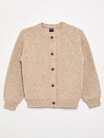 Cardigan de malha quente - coleção fácil de vestir