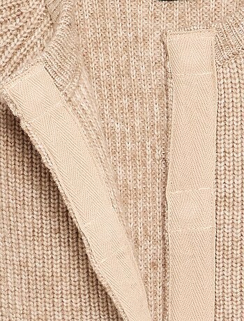 Cardigan de malha quente - coleção fácil de vestir