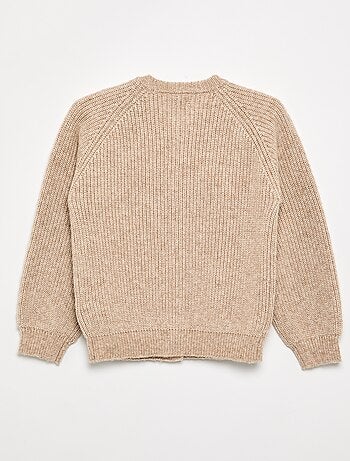 Cardigan de malha quente - coleção fácil de vestir
