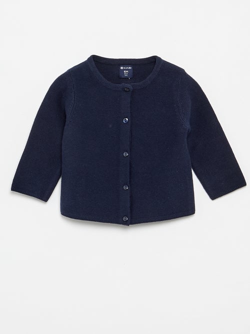 Cardigan em malha fina liso - Kiabi Cardigan em malha fina liso - Kiabi