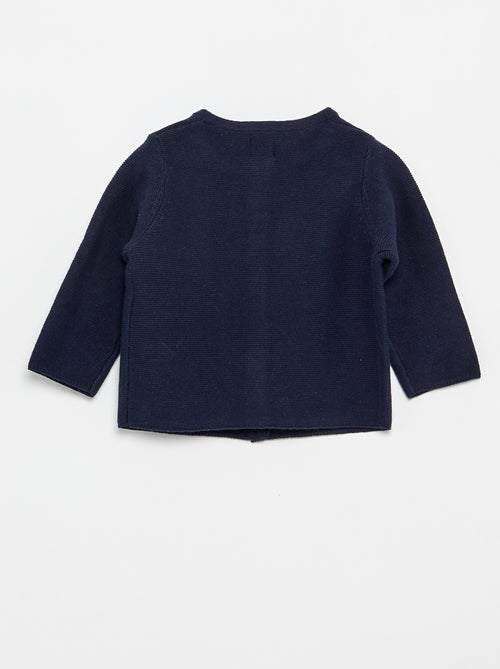 Cardigan em malha fina liso - Kiabi Cardigan em malha fina liso - Kiabi