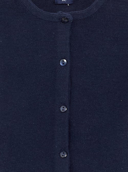 Cardigan em malha fina liso - Kiabi Cardigan em malha fina liso - Kiabi