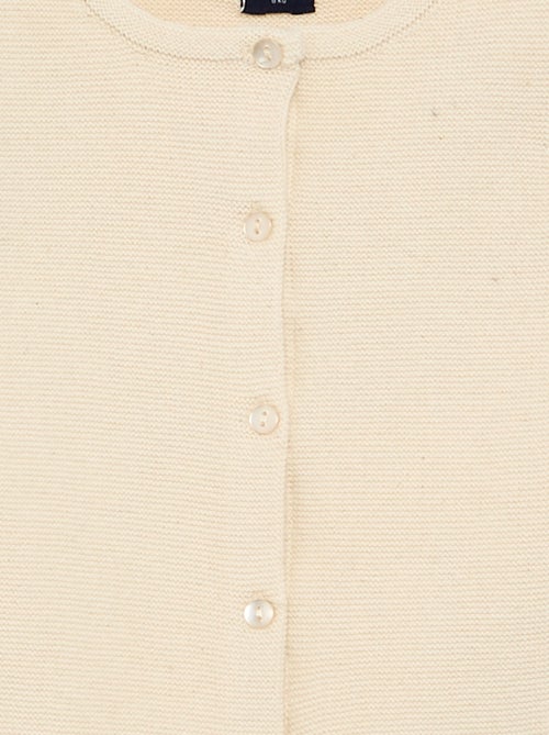 Cardigan em malha fina liso - Kiabi Cardigan em malha fina liso - Kiabi