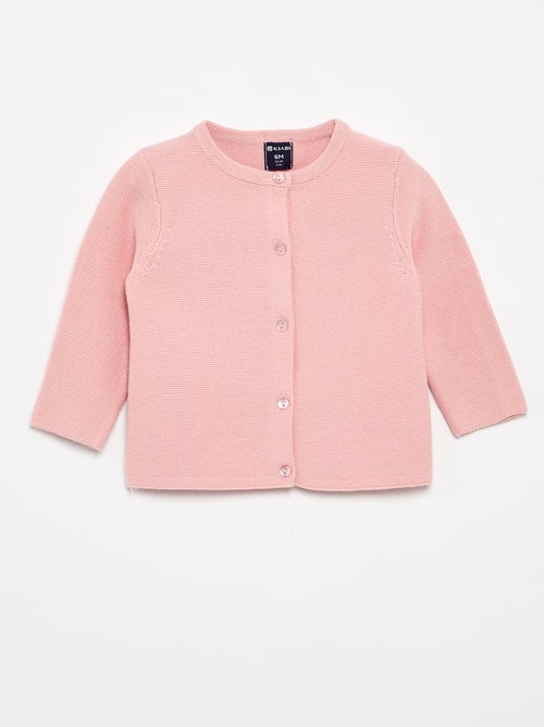 Cardigan em malha fina liso - Kiabi Cardigan em malha fina liso - Kiabi