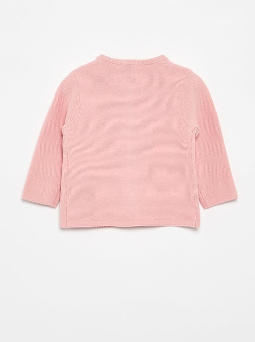 Cardigan em malha fina liso - Kiabi Cardigan em malha fina liso - Kiabi