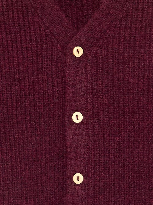 Cardigan em malha grossa - Kiabi