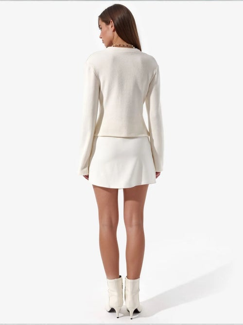 Cardigan em mistura de algodão busem - Kiabi