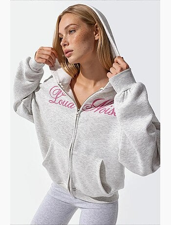 Cardigan em mistura de algodão busem