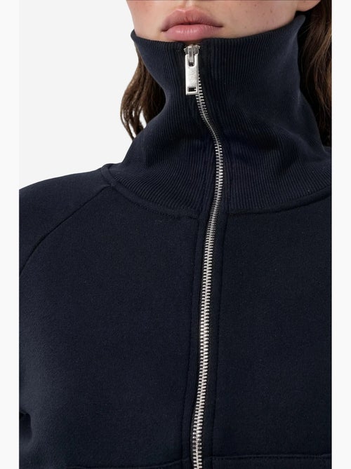 Cardigan feminino em mistura de algodão busem - Kiabi
