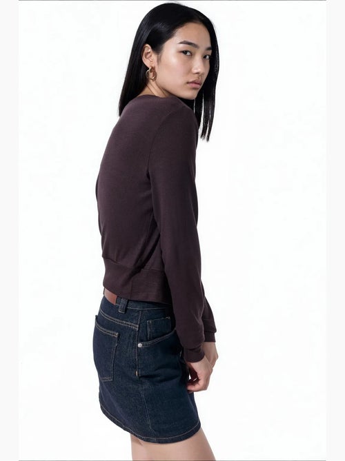 Cardigan feminino em mistura de viscose busem - Kiabi