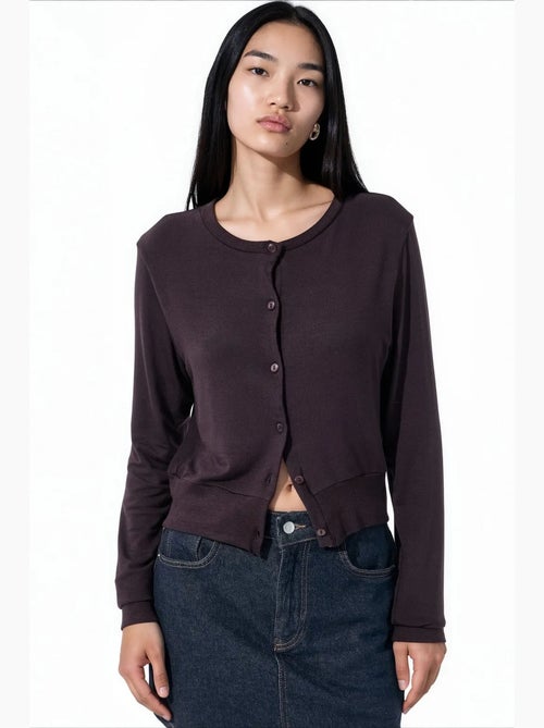 Cardigan feminino em mistura de viscose busem - Kiabi