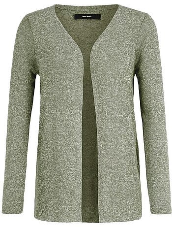 Cardigan kaki vero moda brianna para mulher