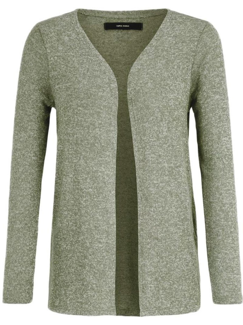 Cardigan Kaki Vero Moda Brianna para Mulher Verde cáqui claro - Kiabi