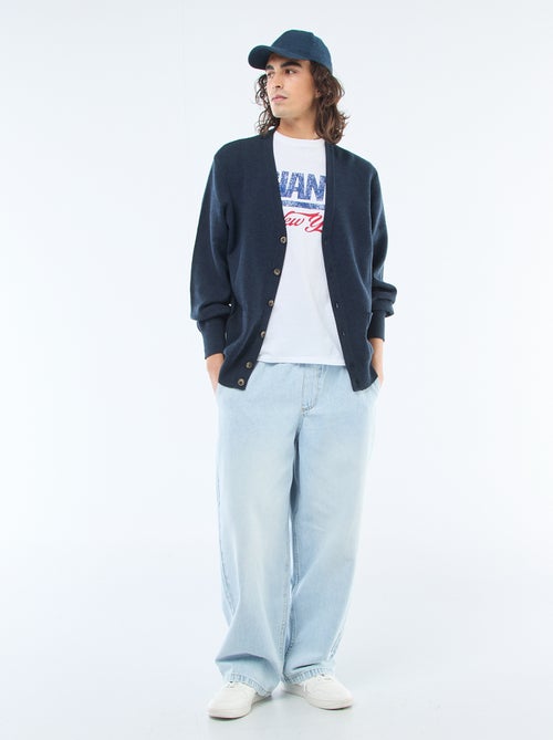 Cardigan liso - Kiabi