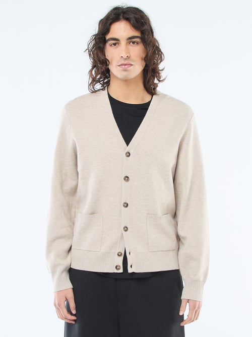 Cardigan liso - Kiabi