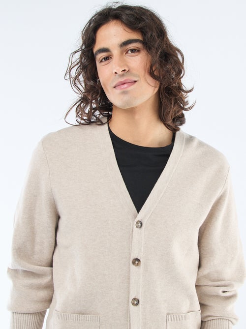 Cardigan liso - Kiabi