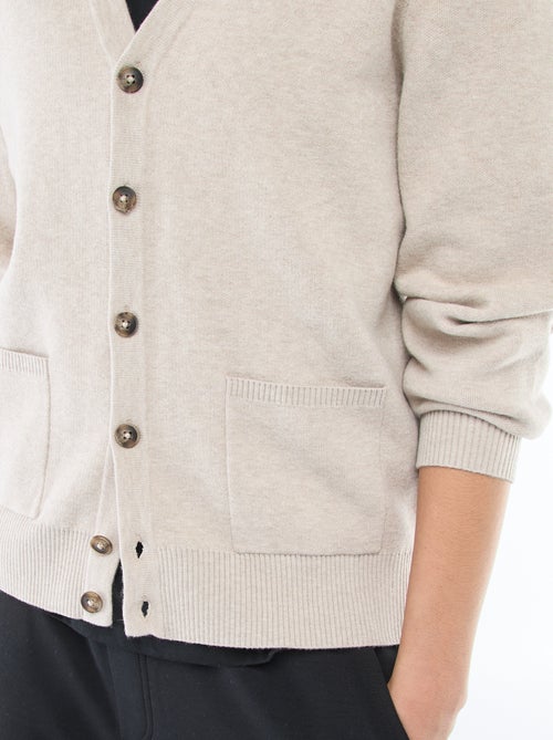 Cardigan liso - Kiabi