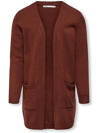 Cardigan Marrom para Menina Kids ONLY Kogles