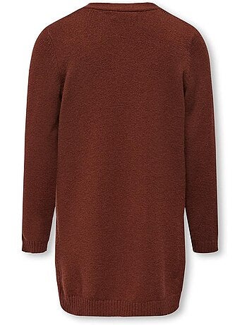 Cardigan Marrom para Menina Kids ONLY Kogles