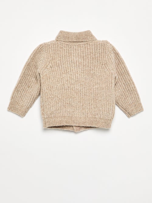 Cardigan 'Mickey' 'Disney' com bordados - Kiabi