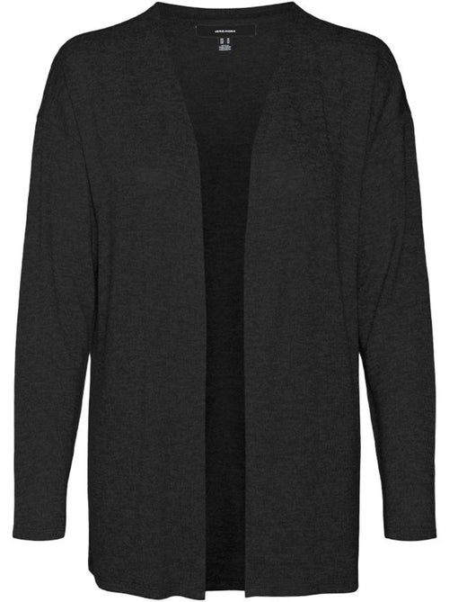 Cardigan Preto Feminino Vero Moda Brianna - Kiabi