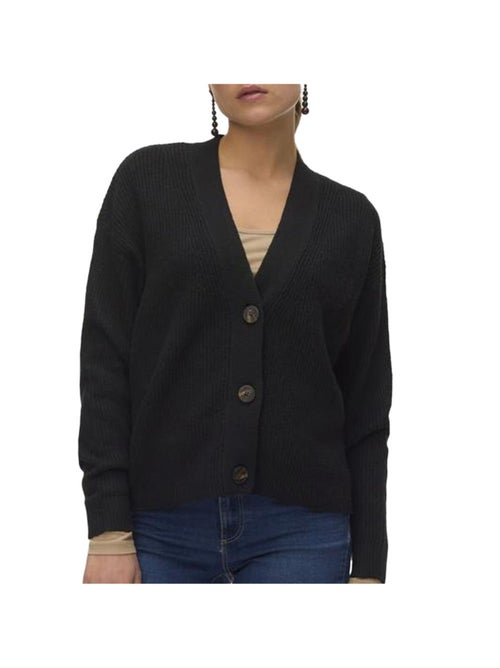 Cardigan Preto Vero Moda Vmaries para Mulher - Kiabi Cardigan Preto Vero Moda Vmaries para Mulher - Kiabi