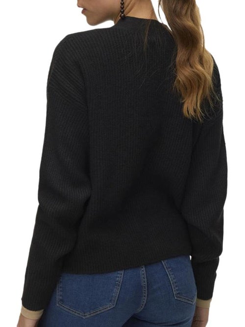 Cardigan Preto Vero Moda Vmaries para Mulher - Kiabi Cardigan Preto Vero Moda Vmaries para Mulher - Kiabi