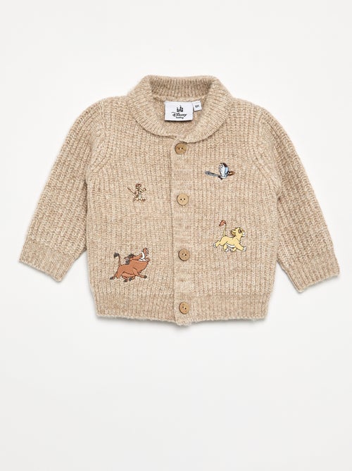Cardigan 'Simba' 'Disney' com bordados - Kiabi Cardigan 'Simba' 'Disney' com bordados - Kiabi