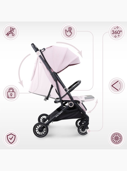 Carrinho compacto lena pink pro para crianças dos 6 aos 48 meses - Kiabi Carrinho compacto lena pink pro para crianças dos 6 aos 48 meses - Kiabi