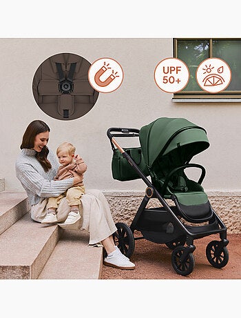 Carrinho de bebé 2 em 1 LIONELO Layla - Conjunto de carrinho, alcofa e acessórios - Até 22 kg